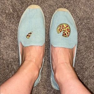 Jason Polan x Soludos Pizza Espadrilles